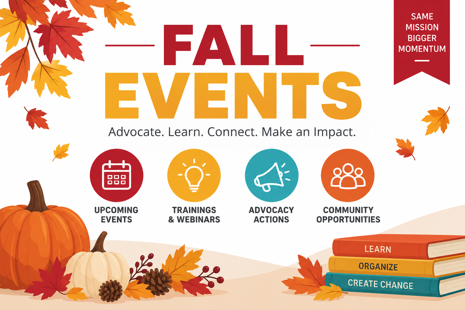 fall events graphic